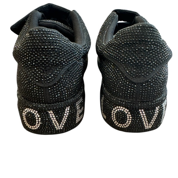 She Is Cheval Gunna Be a Supermodel Black Size 8 Sneakers NEW NEVER WORN - Picture 8 of 9